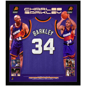 Basketball - Charles Barkley Signed & Framed Phoenix Suns Jersey (Beckett)