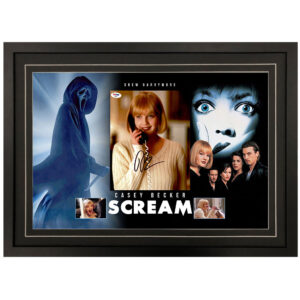 Drew Barrymore - "Scream" Signed & Framed 8x10 Photo Display
