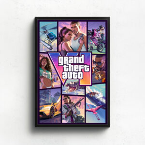 Wall Art - Grand Theft Auto 6