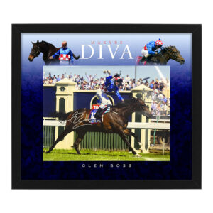 MAKYBE DIVA Glen Boss Signed & Framed 11x17 Display