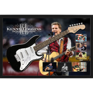 Music - Kenny Loggins Signed & Framed Guitar (JSA)