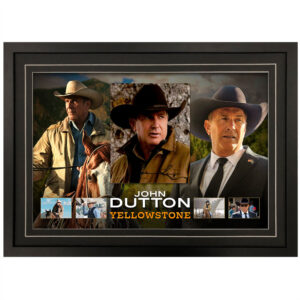 Kevin Costner Signed & Framed "Yellowstone" 8x10 Photo Display