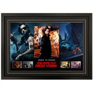 Kurt Russell - "Escape from New York" Signed & Framed 8x10 Photograph Display