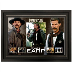 Kurt Russell - "Tombstone" Signed & Framed 8x10 Photograph Display
