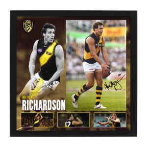AFL - Richmond Tigers "Matthew Richardson" Signed & Framed 11x17 Photo Display