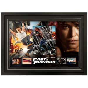 Michelle Rodriguez - "Fast and Furious" Signed & Framed 8x10 Photograph Display (CA)