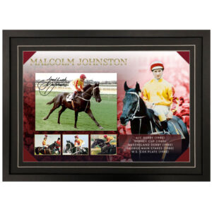 Malcolm Johnston - Kingston Town Signed & Framed 8x10 Print Display